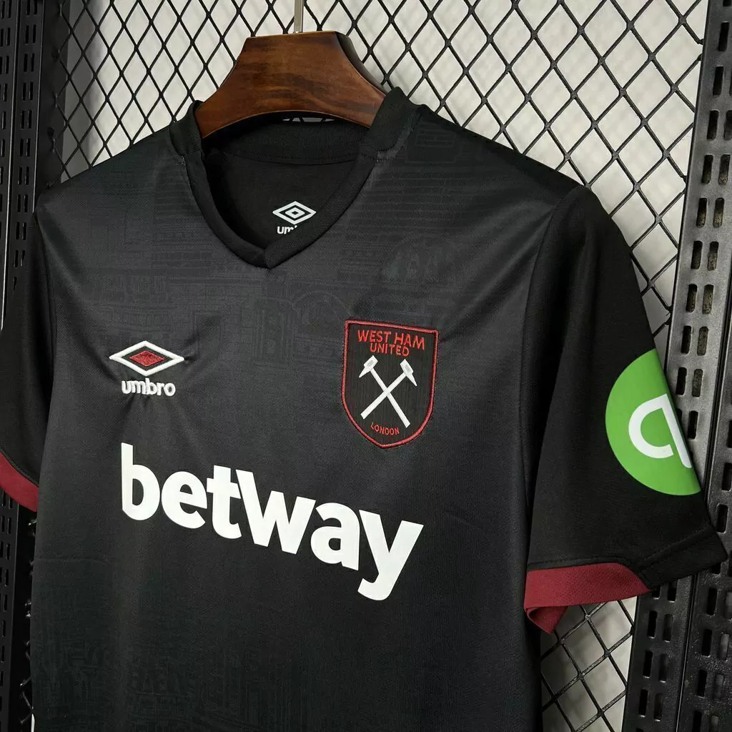 Camisa do West Ham II 2024-2025 Camisa do West Ham II 2024-2025