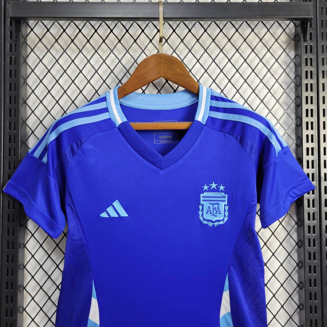 Camisa da Argentina Feminina II 2024-2025 Camisa da Argentina Feminina II 2024-2025