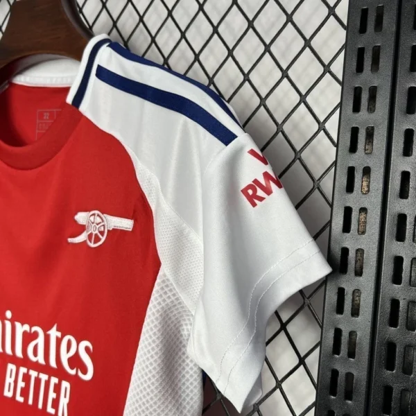 Kit de Uniforme Infantil do Arsenal I 2024-2025