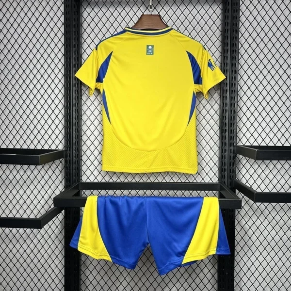 Kit de Uniforme Infantil do Al-Nassr I 2024-2025