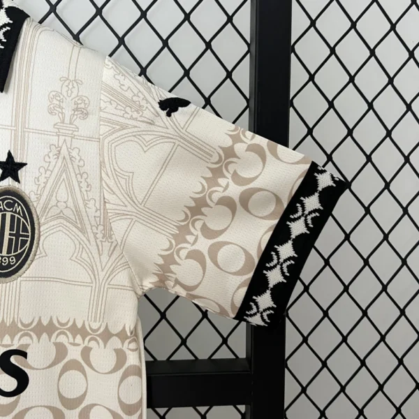Kit de Uniforme Infantil do Milan Goleiro 2024-2025