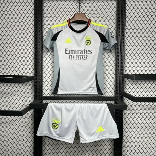 Kit de Uniforme Infantil do Benfica III 2024-2025