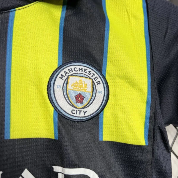 Kit de Uniforme Infantil do Manchester City II 2024-2025