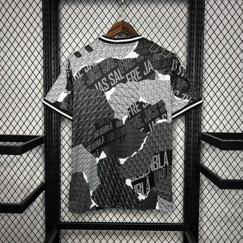 Camisa da Dinamarca Pré-Jogo 2024-2025 Camisa da Dinamarca Pré-Jogo 2024-2025