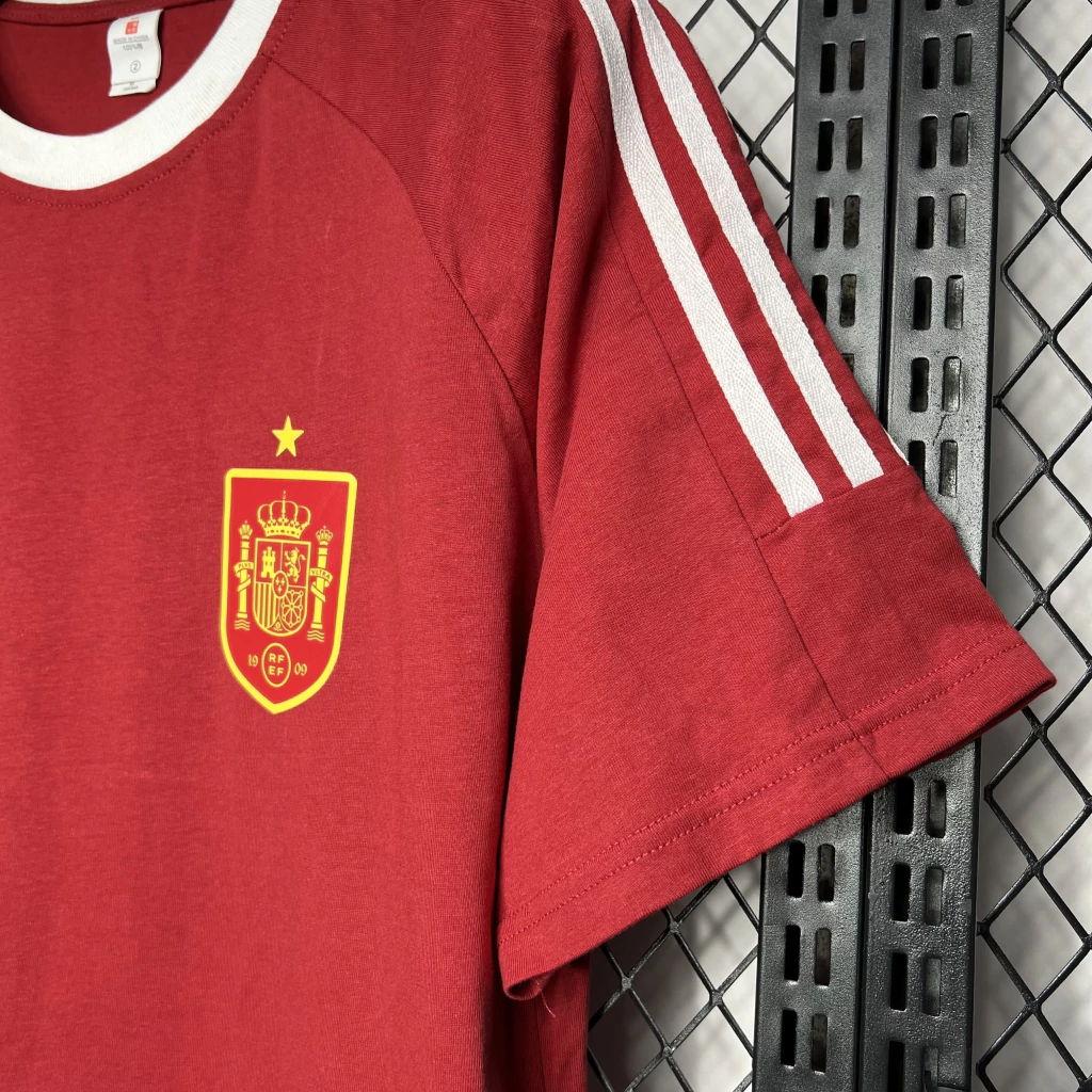 Camisa da Espanha EE 2024-2025 Camisa da Espanha EE 2024-2025