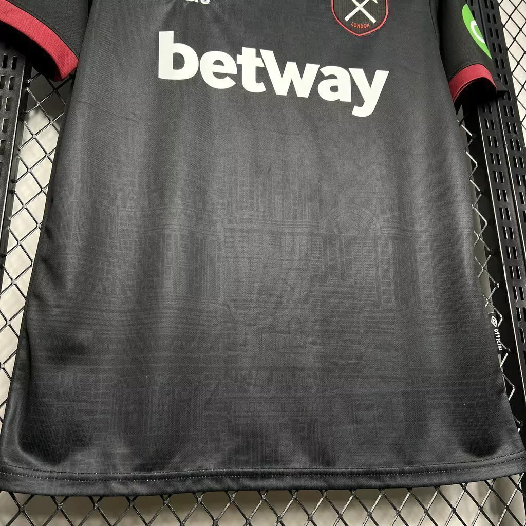 Camisa do West Ham II 2024-2025 Camisa do West Ham II 2024-2025