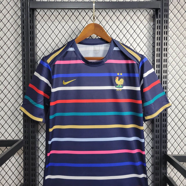 Camisa da França Treino 2024-2025 Camisa da França Treino 2024-2025