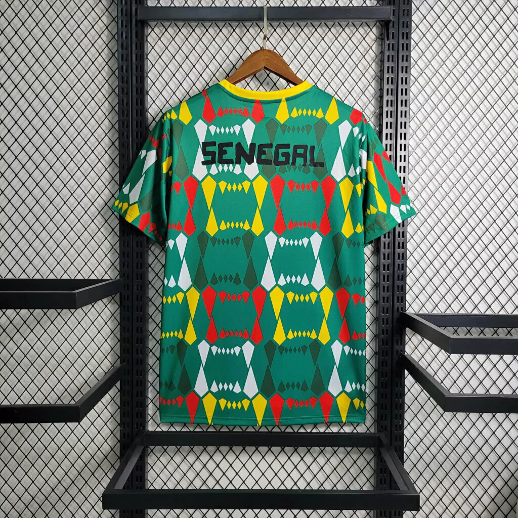 Camisa do Senegal Pré-Jogo 2024-2025 Camisa do Senegal Pré-Jogo 2024-2025