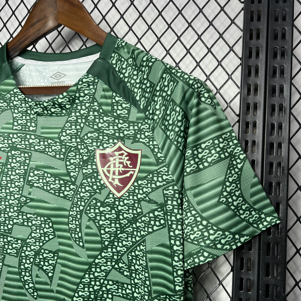 Camisa do Fluminense Pré-Jogo 2024-2025 Camisa do Fluminense Pré-Jogo 2024-2025