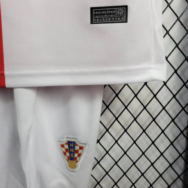 Kit de Uniforme Infantil da Croácia 2024-2025