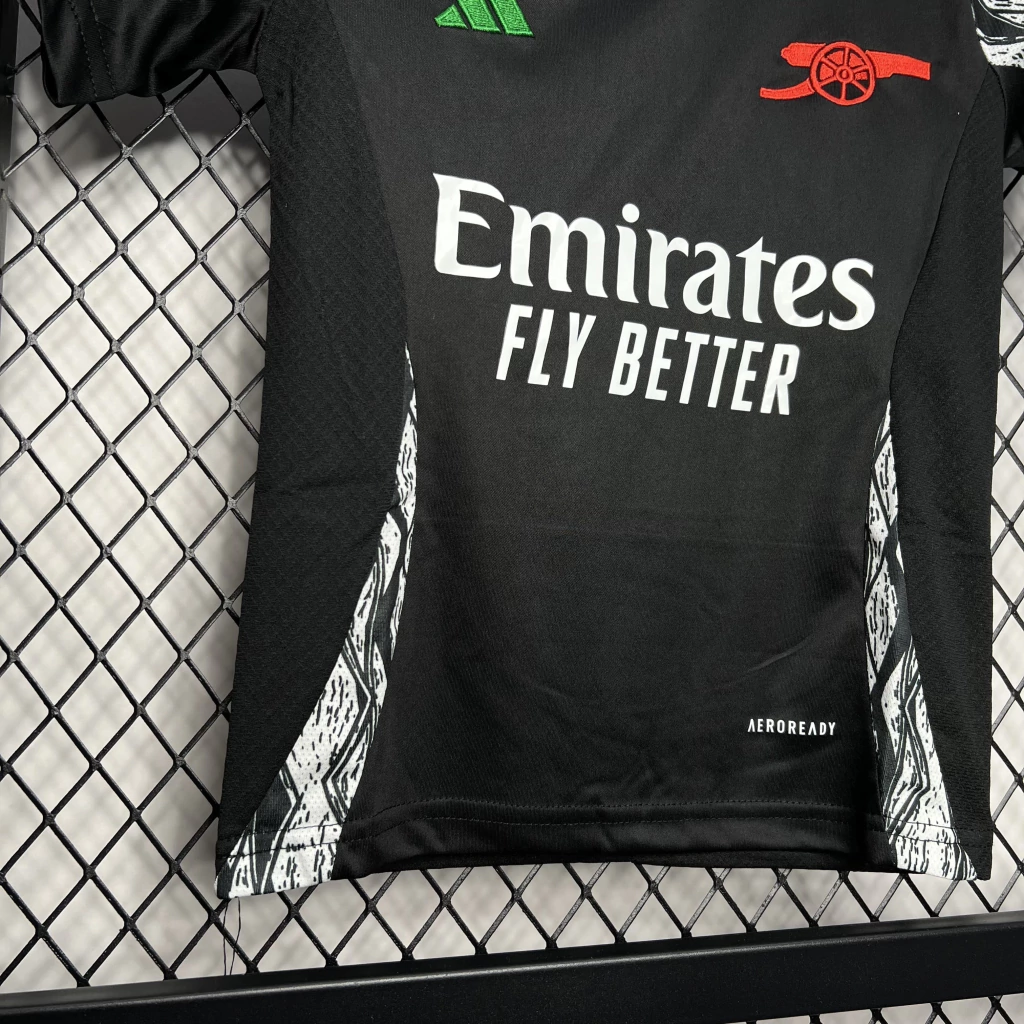 Kit de Uniforme Infantil do Arsenal II 2024-2025 Kit de Uniforme Infantil do Arsenal II 2024-2025