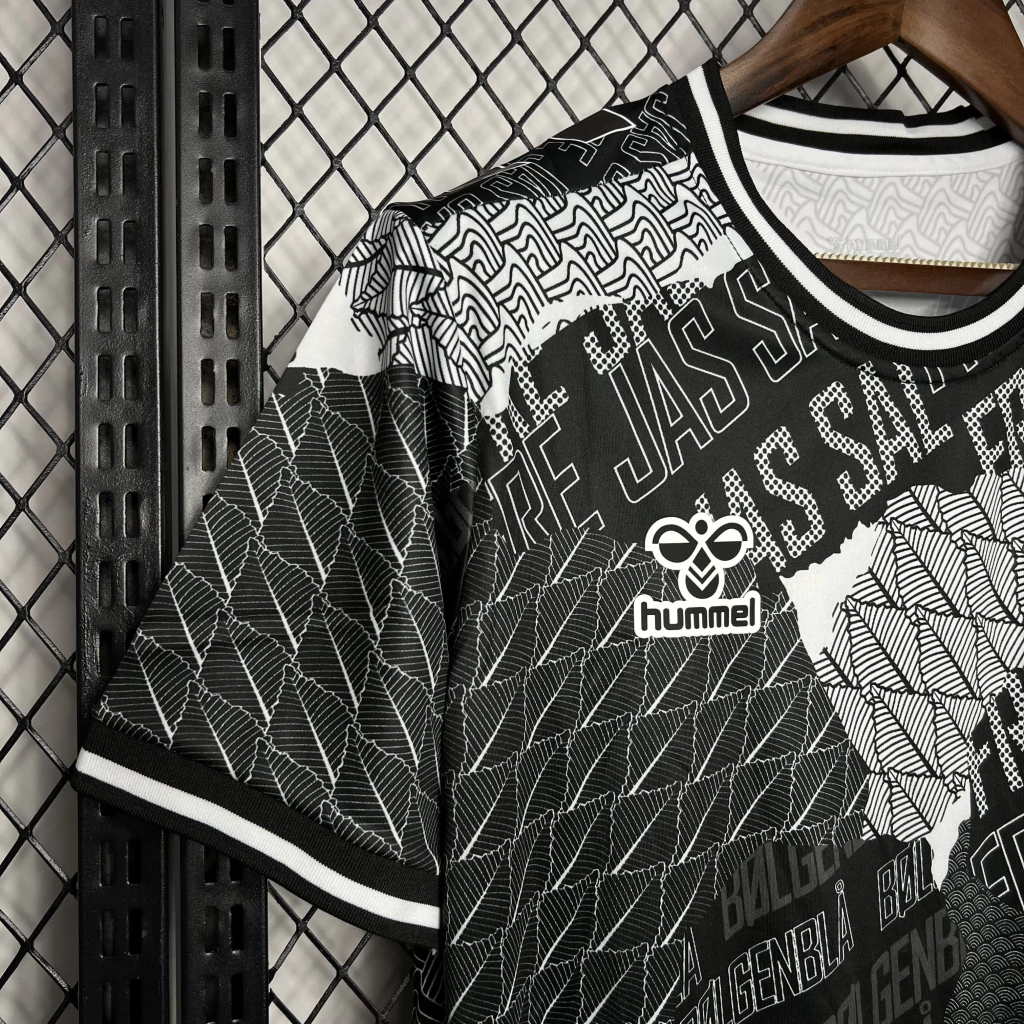 Camisa da Dinamarca Pré-Jogo 2024-2025 Camisa da Dinamarca Pré-Jogo 2024-2025