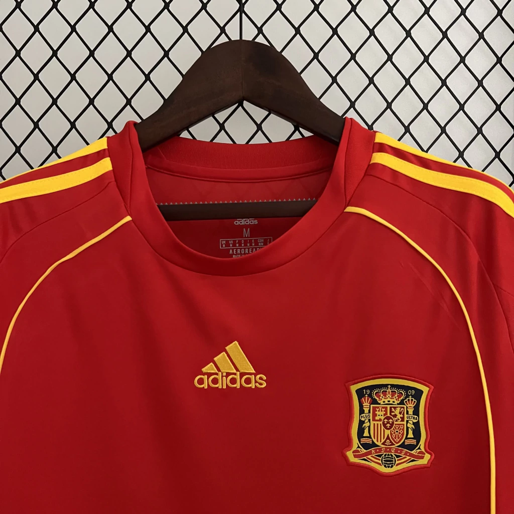 Camisa da Espanha Retrô 2008-2009 Camisa da Espanha Retrô 2008-2009