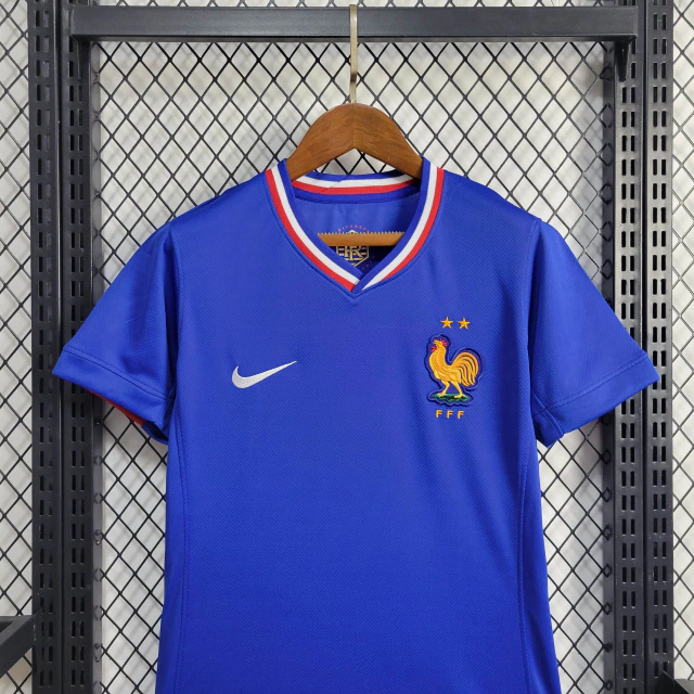 Camisa da França Feminina I 2024-2025 Camisa da França Feminina I 2024-2025