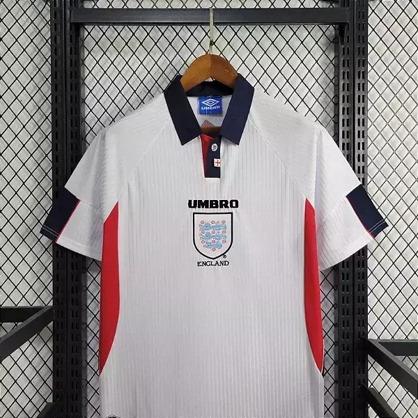 Camisa da Inglaterra Retrô 1998-1999 Camisa da Inglaterra Retrô 1998-1999