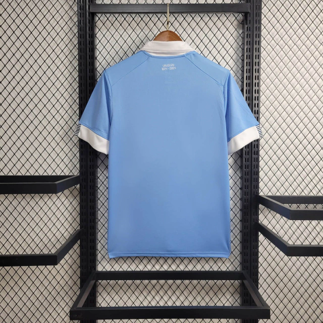 Camisa do Uruguai Pré-Jogo 2024-2025 Camisa do Uruguai Pré-Jogo 2024-2025
