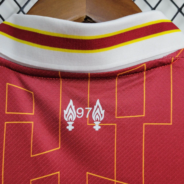Kit de Uniforme Infantil do Liverpool I 2024-2025 Kit de Uniforme Infantil do Liverpool I 2024-2025