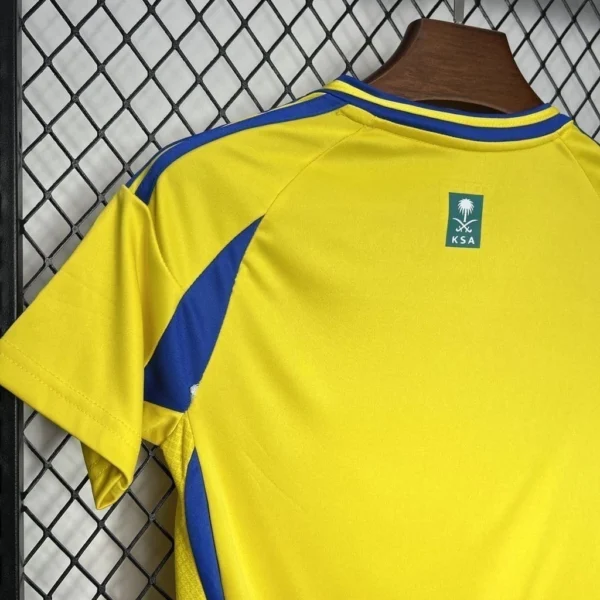 Kit de Uniforme Infantil do Al-Nassr I 2024-2025