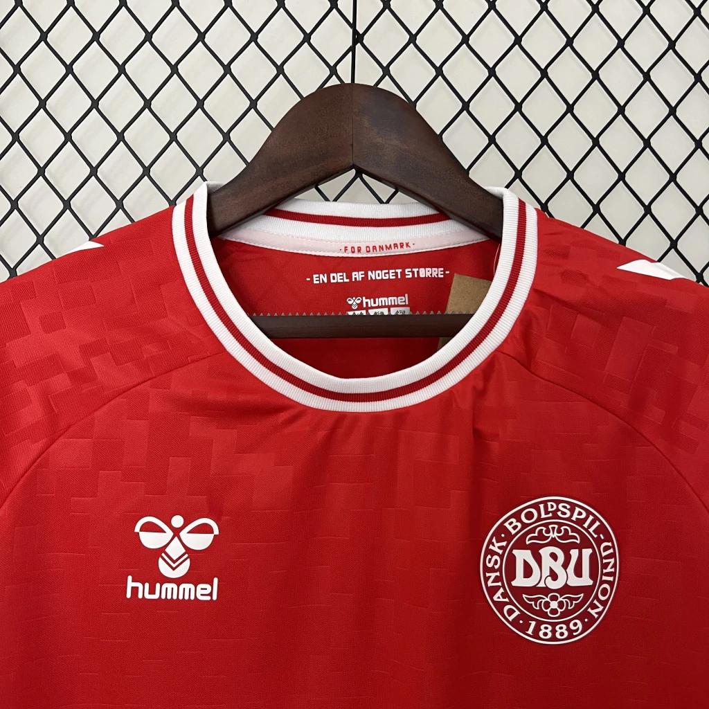 Camisa da Dinamarca I 2024-2025 Camisa da Dinamarca I 2024-2025