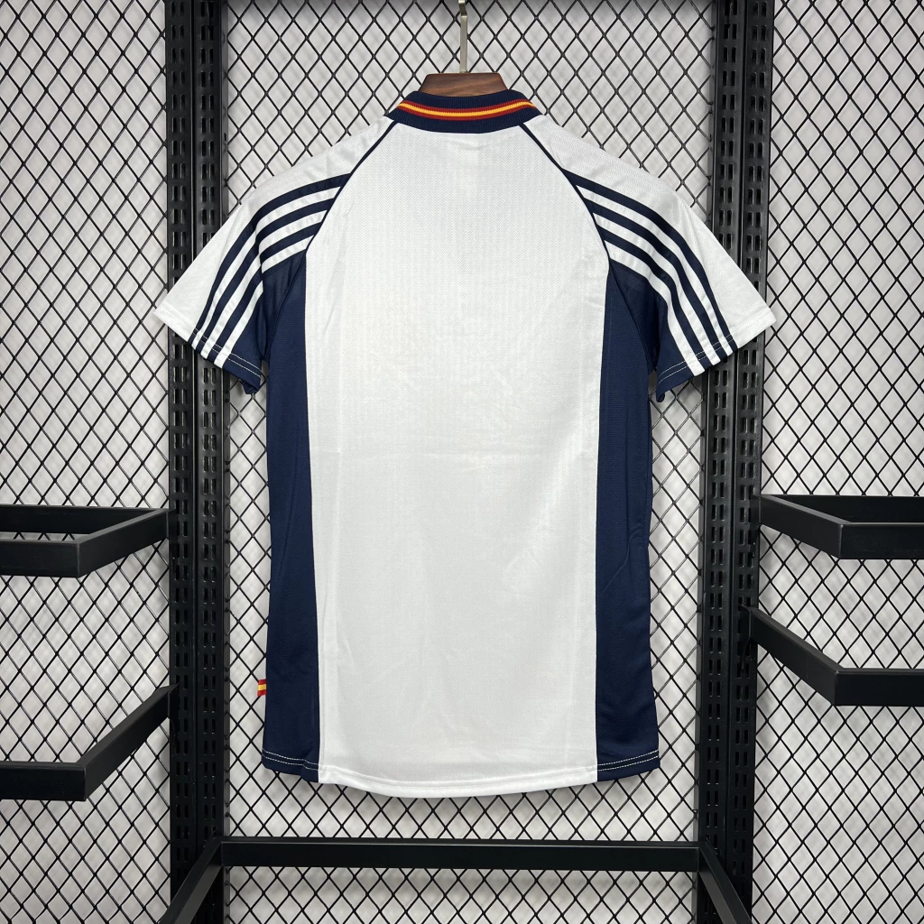 Camisa da Espanha Retrô 1998-1999 Camisa da Espanha Retrô 1998-1999