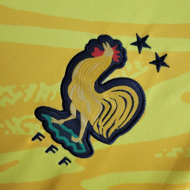 Camisa da França Goleiro 2024-2025 Camisa da França Goleiro 2024-2025