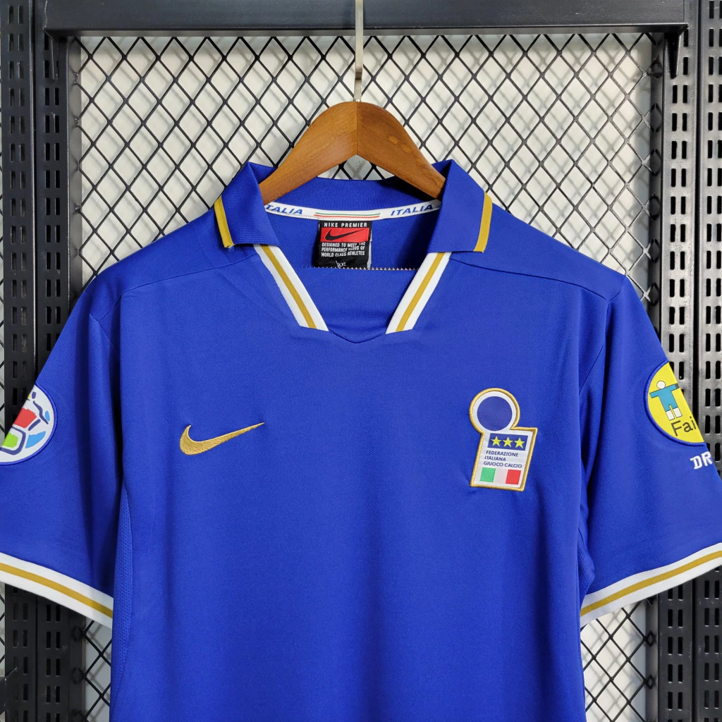 Camisa da Itália Retrô 1996-1997 Camisa da Itália Retrô 1996-1997