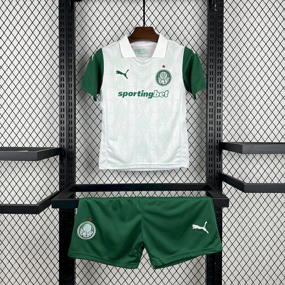 Kit de Uniforme Infantil do Palmeiras II 2025-2026 Kit de Uniforme Infantil do Palmeiras II 2025-2026