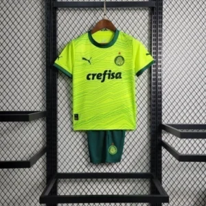 Kit de Uniforme Infantil do Palmeiras III 2023-2024
