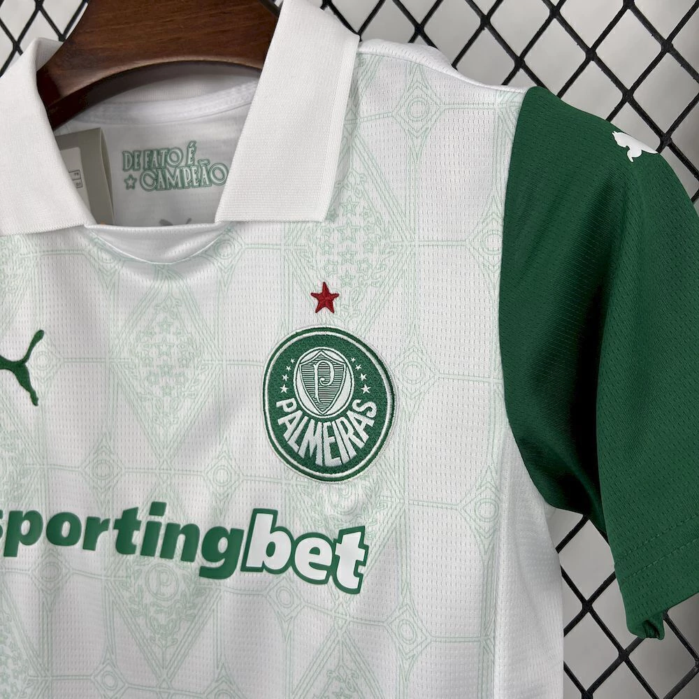 Kit de Uniforme Infantil do Palmeiras II 2025-2026 Kit de Uniforme Infantil do Palmeiras II 2025-2026