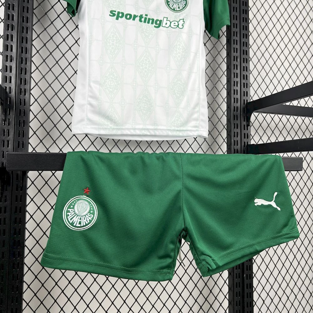 Kit de Uniforme Infantil do Palmeiras II 2025-2026 Kit de Uniforme Infantil do Palmeiras II 2025-2026