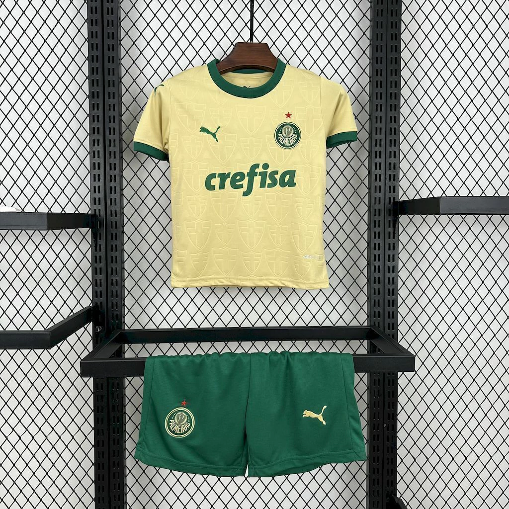 Kit de Uniforme Infantil do Palmeiras III 2024-2025 Kit de Uniforme Infantil do Palmeiras III 2024-2025