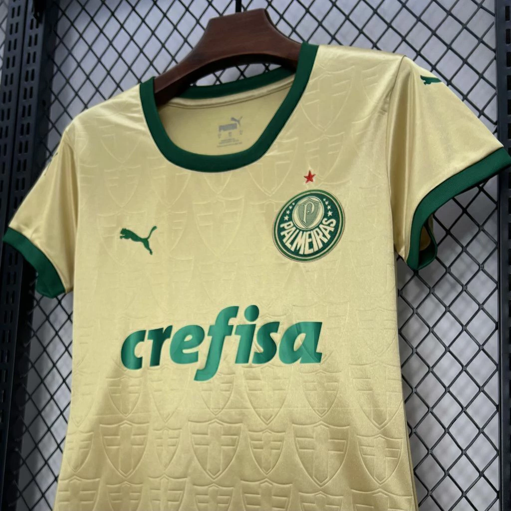 Camisa do Palmeiras Feminina III 2024-2025 Camisa do Palmeiras Feminina III 2024-2025