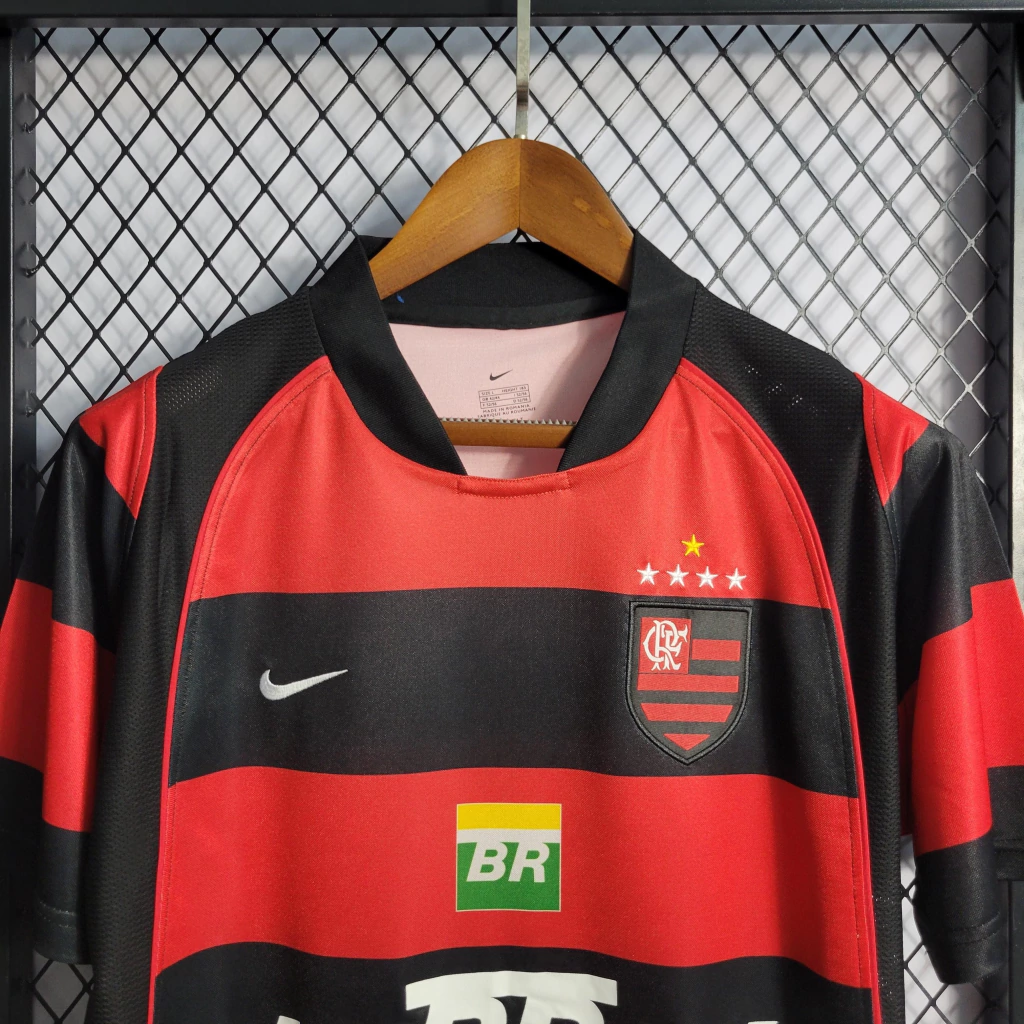 Camisa do Flamengo Retrô 2003-2004 Camisa do Flamengo Retrô 2003-2004