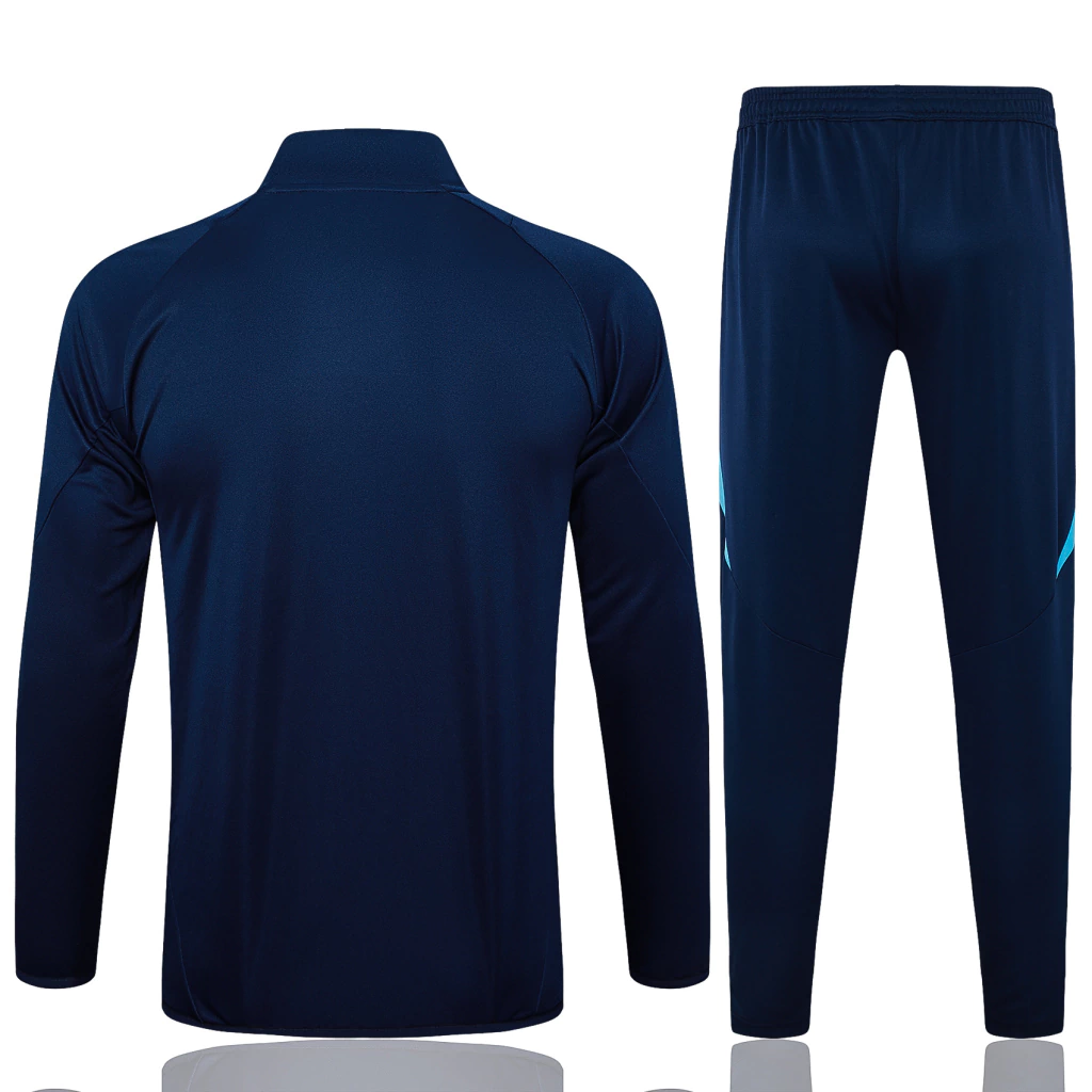 Conjunto Casaco e Calça Azul Escuro do Flamengo 2025-2026 Conjunto Casaco e Calça Azul Escuro do Flamengo 2025-2026