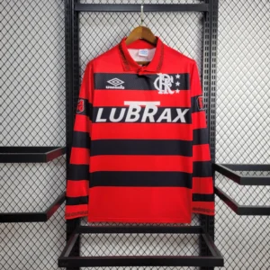 Camisa do Flamengo Manga Longa Retrô 1994-1995