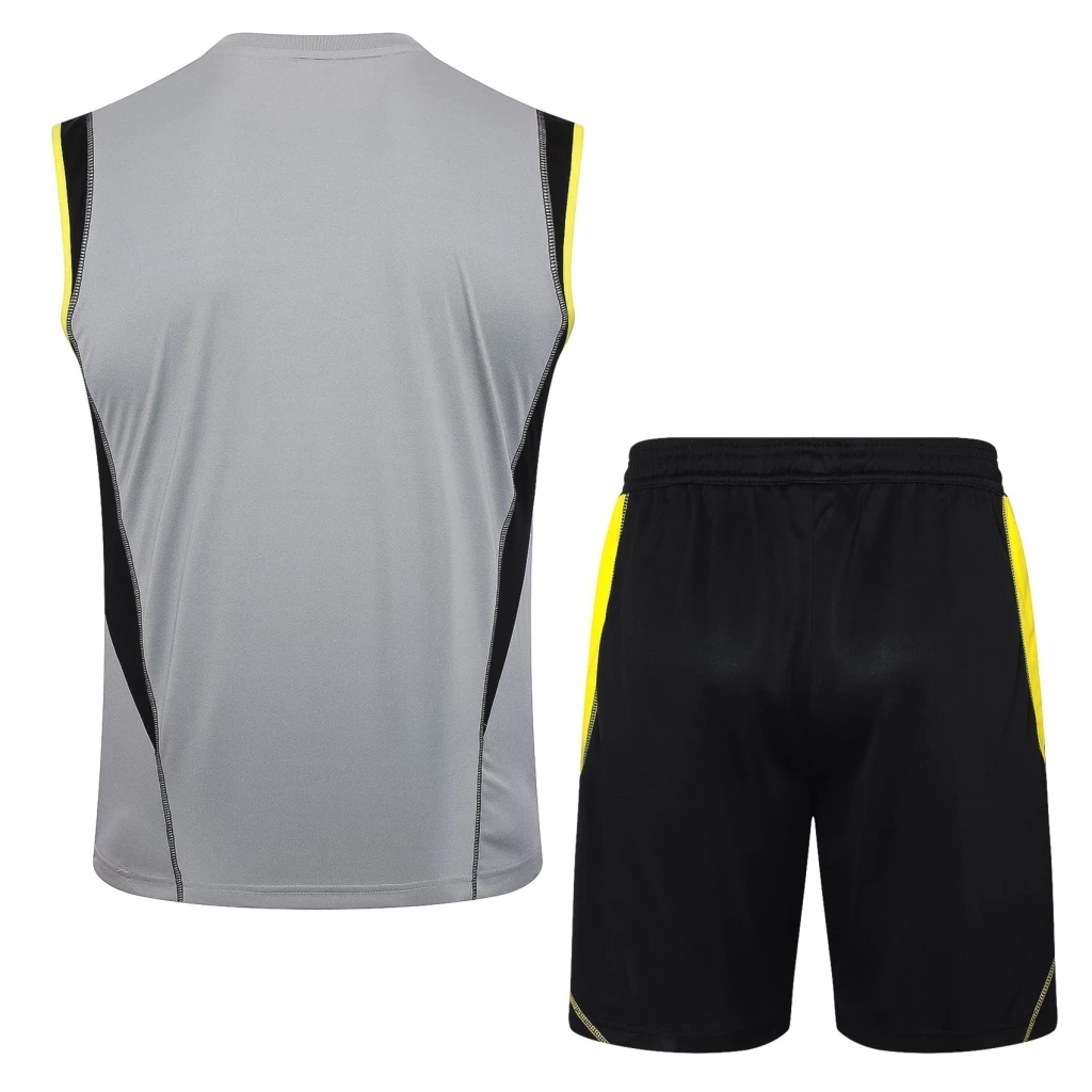 Conjunto Regata e Short Cinza do Flamengo 2024-2025 Conjunto Regata e Short Cinza do Flamengo 2024-2025