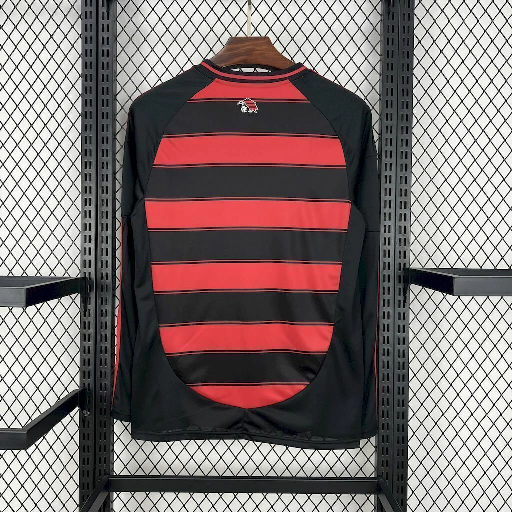Camisa do Flamengo Manga Longa I 2025-2026 Camisa do Flamengo Manga Longa I 2025-2026