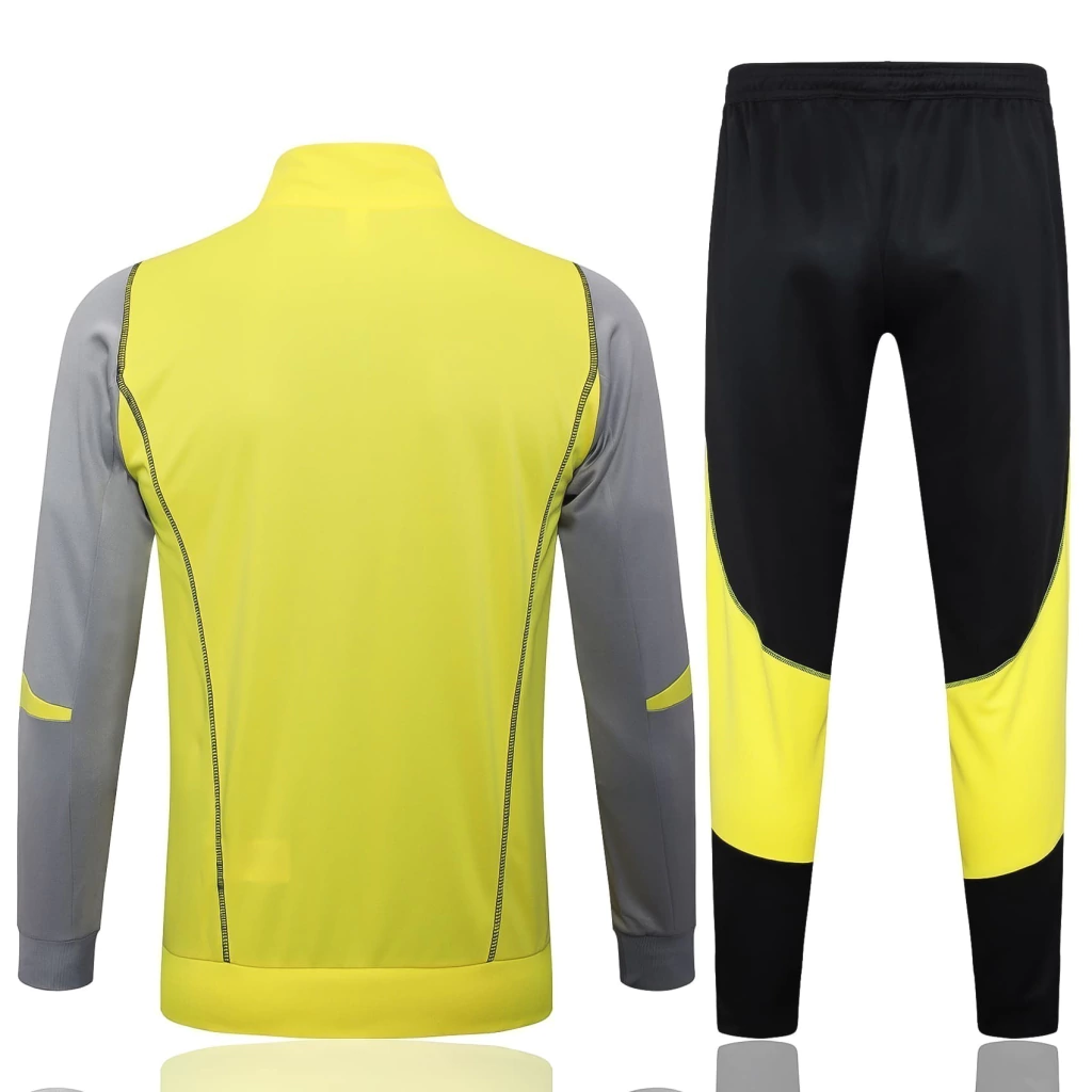 Conjunto Casaco e Calça Amarelo do Flamengo 2024-2025 Conjunto Casaco e Calça Amarelo do Flamengo 2024-2025