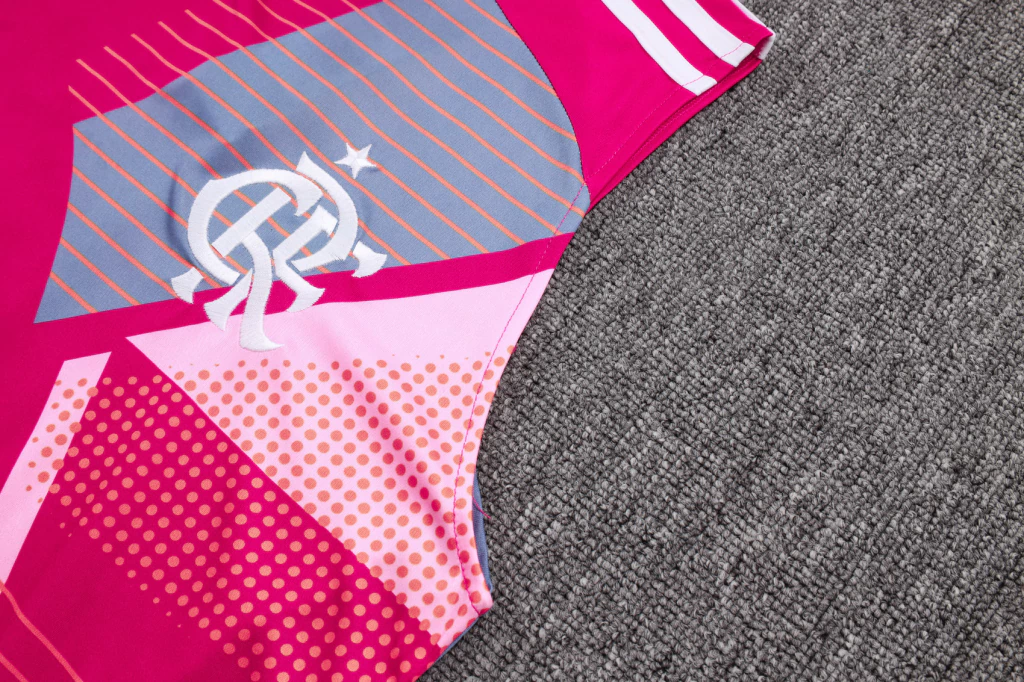 Conjunto Regata e Short Rosa do Flamengo 2025-2026 Conjunto Regata e Short Rosa do Flamengo 2025-2026