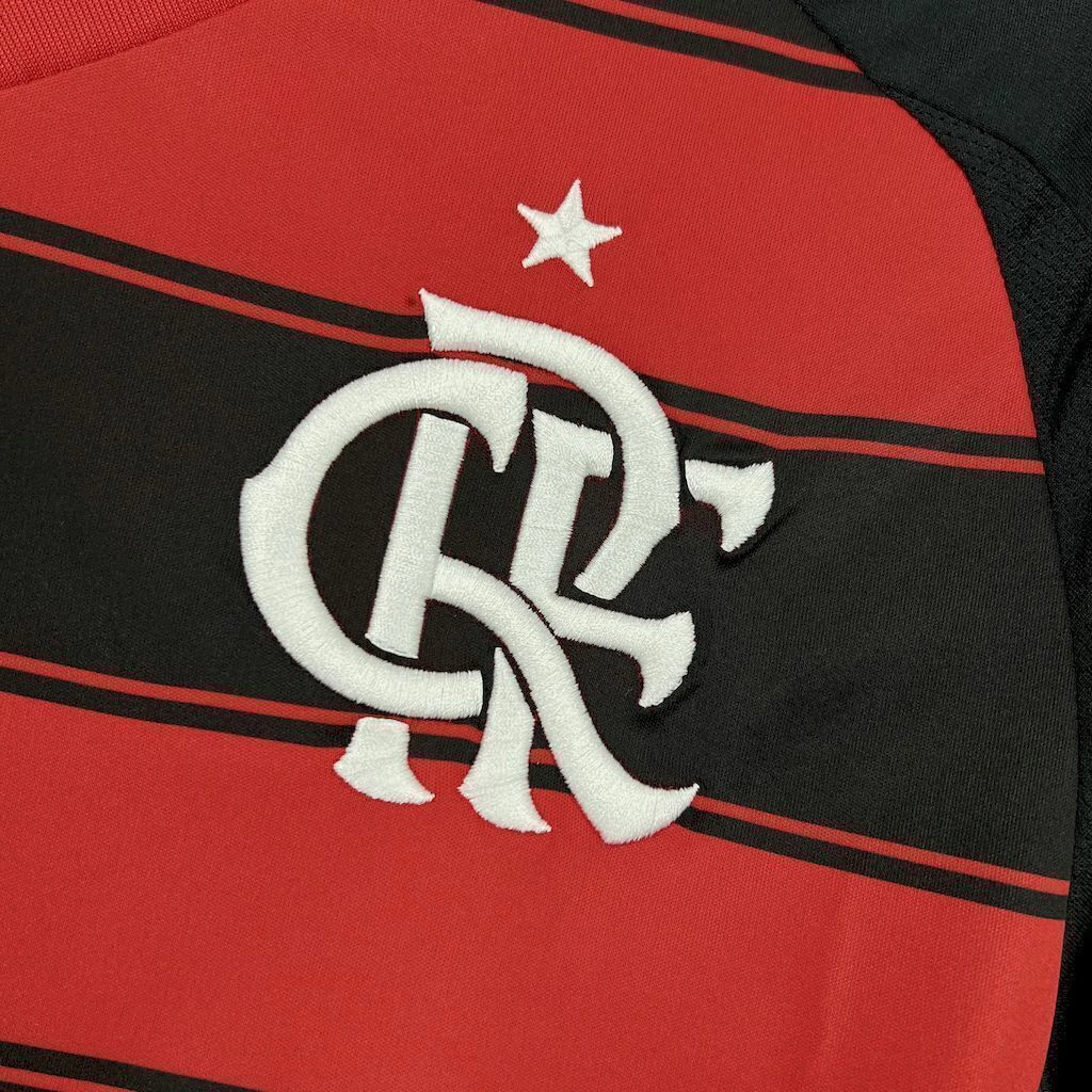 Camisa do Flamengo Manga Longa I 2025-2026 Camisa do Flamengo Manga Longa I 2025-2026