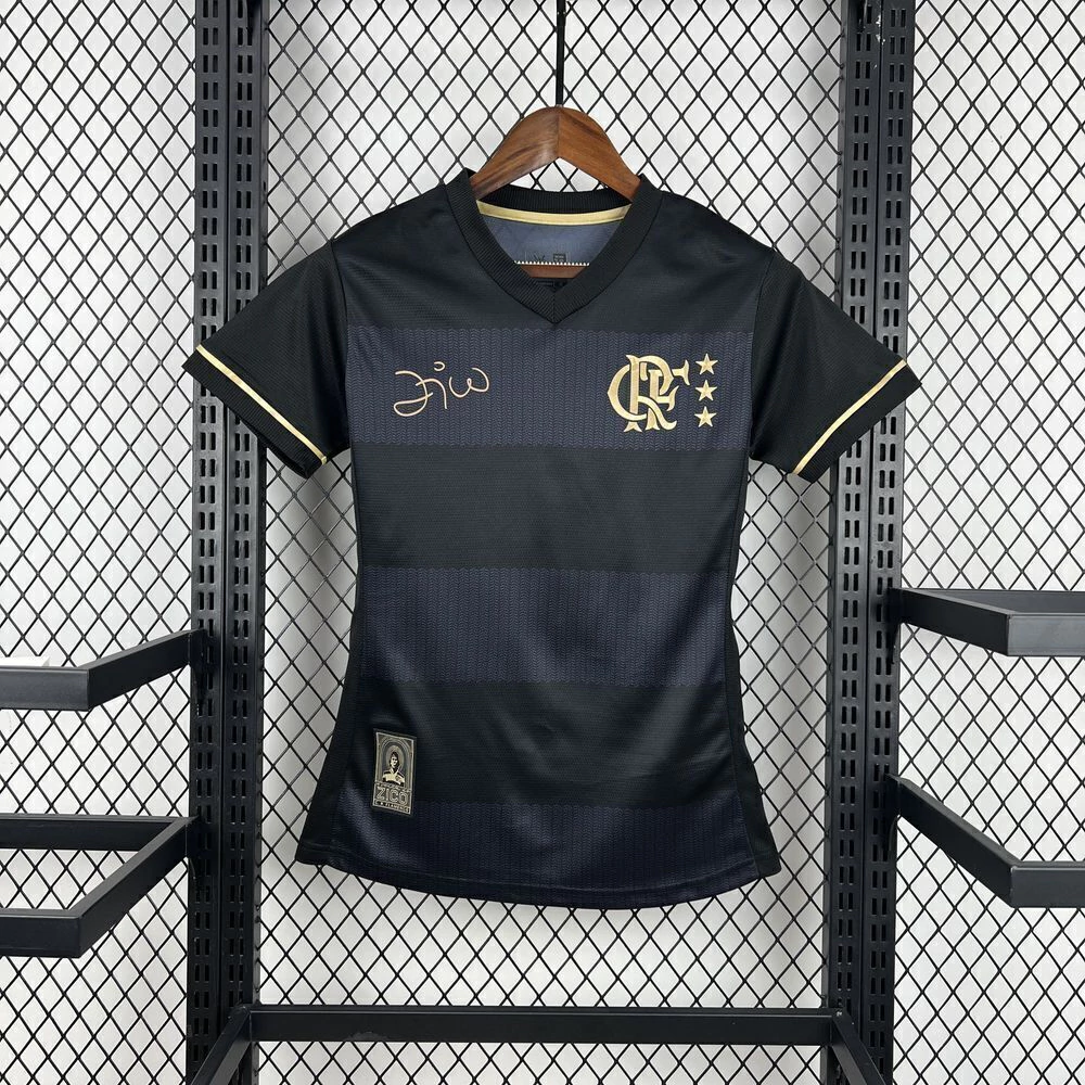 Camisa do Flamengo Feminina EE Volta Zico 2025-2026 Camisa do Flamengo Feminina EE Volta Zico 2025-2026