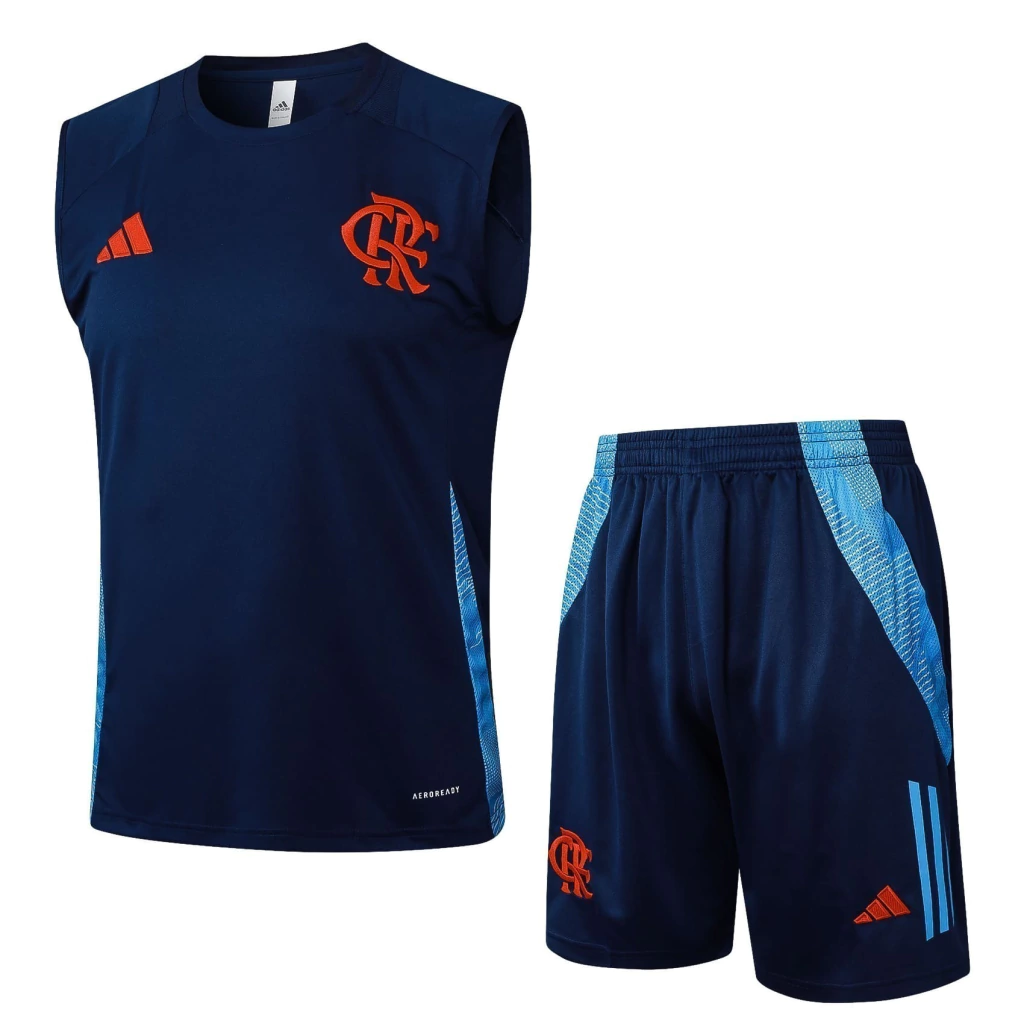 Conjunto Regata e Short Azul do Flamengo 2025-2026 Conjunto Regata e Short Azul do Flamengo 2025-2026
