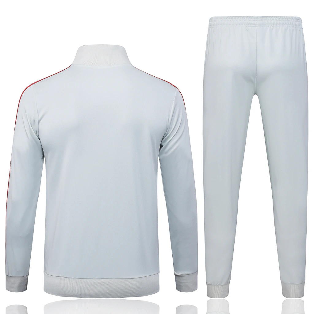 Conjunto Casaco e Calça Branco do Flamengo 2025-2026 Conjunto Casaco e Calça Branco do Flamengo 2025-2026