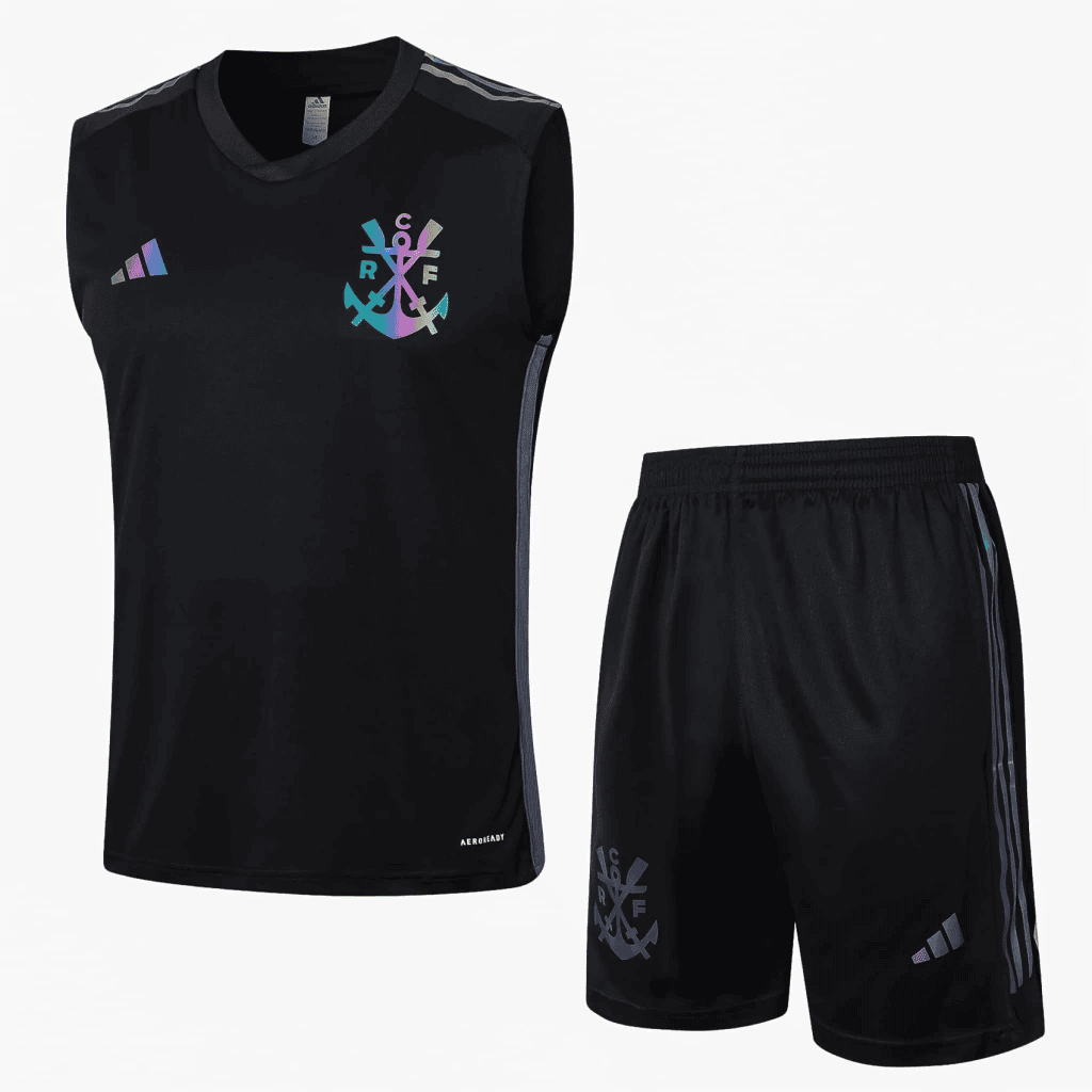 Conjunto Regata e Short Preto do Flamengo 2023-2024 Conjunto Regata e Short Preto do Flamengo 2023-2024